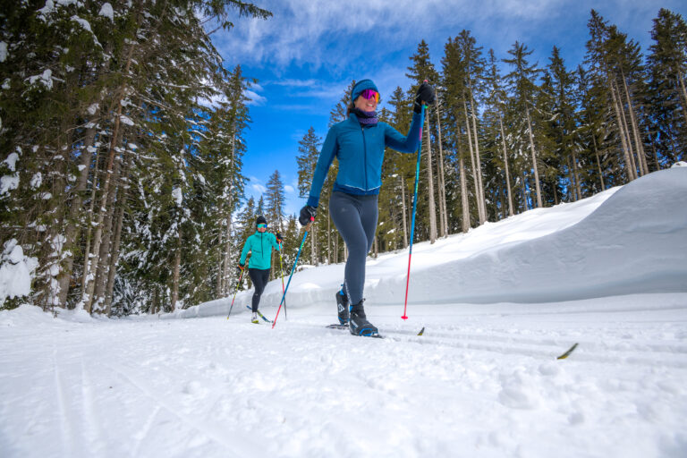 Ice skating or tobogganing - action on runners and sledges!